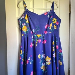Old Navy Women’s Blue Floral Cami Dress Size XL